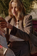 Hoss Intropia Emily. blazer entallada Marron