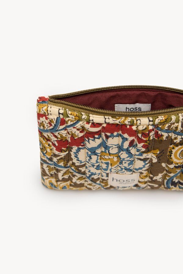 Hoss Intropia Laura. Cartera estampada acolchado Multicolor