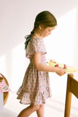 Hoss Intropia Ana. Vestido corto flu&iacute;do Multicolor