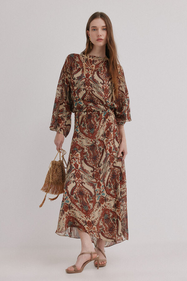 Hoss Intropia &Aacute;ngela. Vestido estampado Multicolor