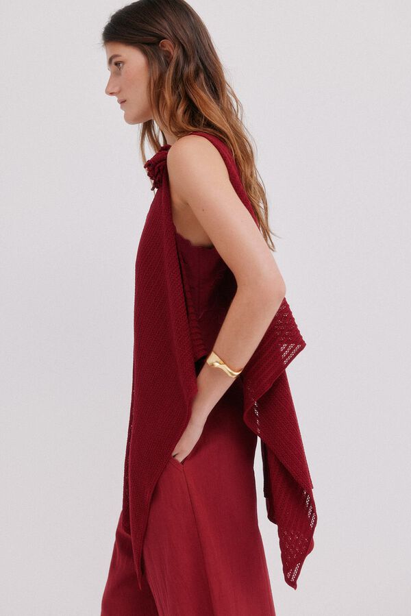 Hoss Intropia Noem&iacute;. Capa de tricot Vino