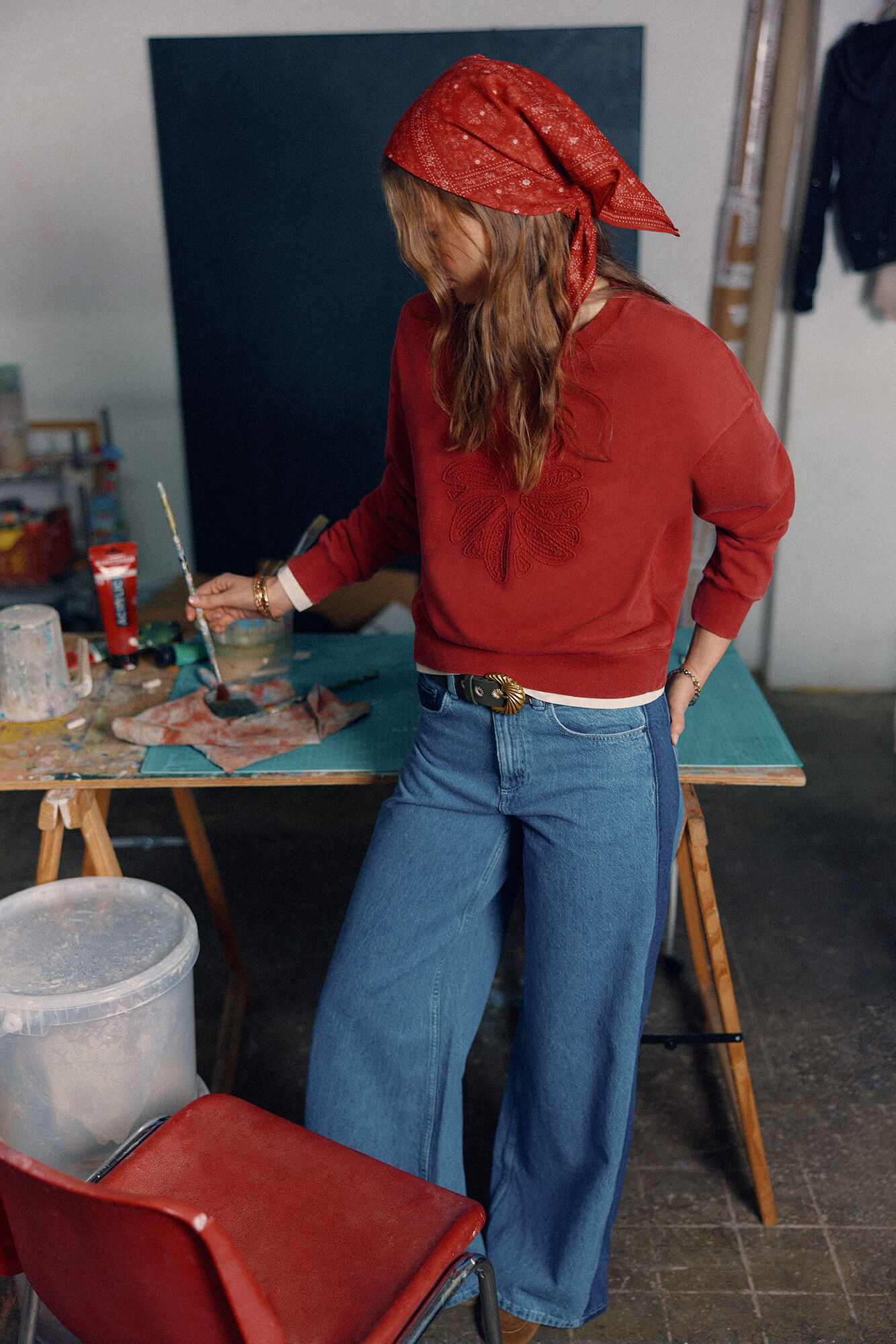 Hoss Intropia Miranda. Fular tipo bandana