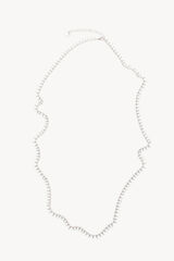 Hoss Intropia Liza. Collar largo mini monedas Gris