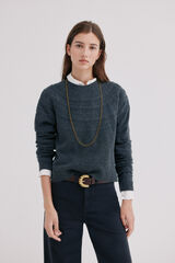 Hoss Intropia Izara. Jersey relieve Gris