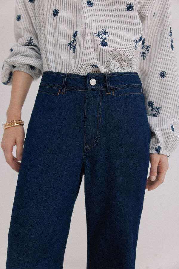 Hoss Intropia Bridget. Vaqueros rectos Azul marino