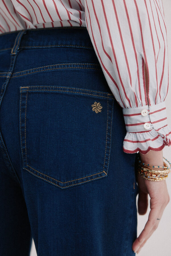 Hoss Intropia Bahiana. Vaqueros wideleg Azul marino