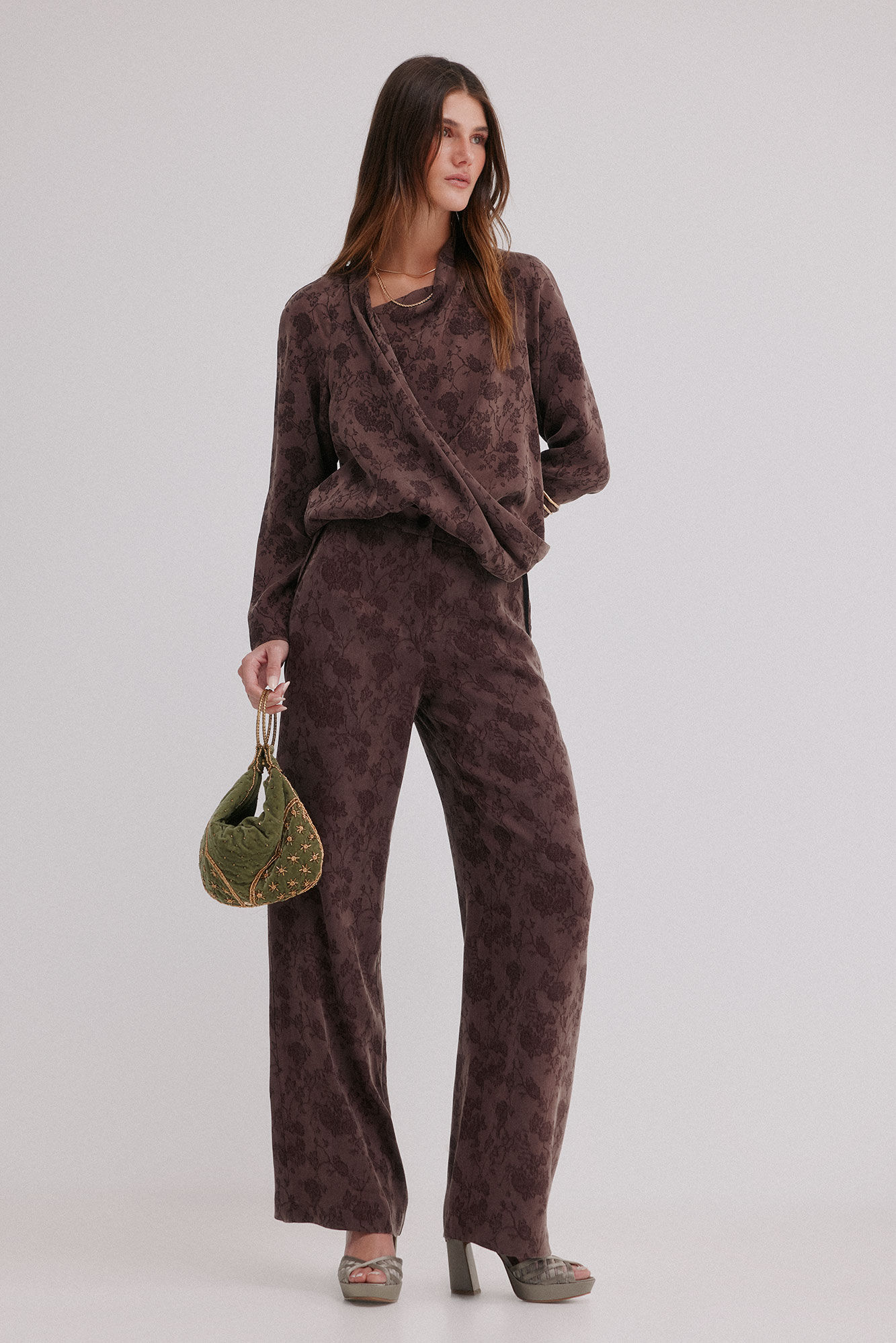 Hoss Intropia Palma. Pantalones jacquard