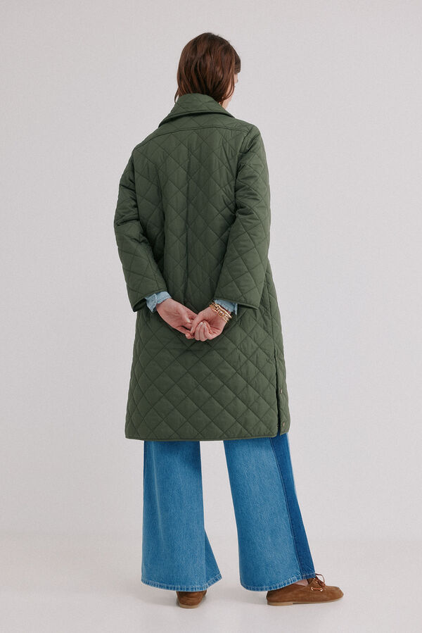 Hoss Intropia Daria. Deportiva acolchada Kaki