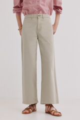 Hoss Intropia Berta. Vaqueros wide leg Gris