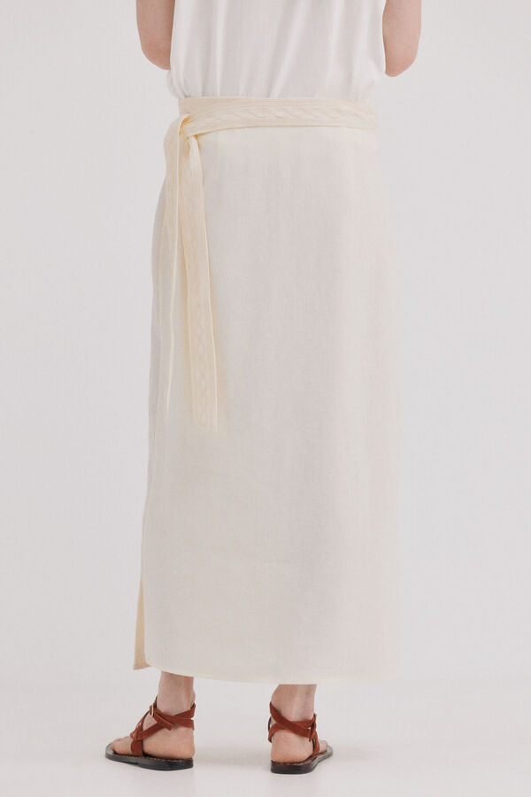 Hoss Intropia Renata. Falda cruzada Beige