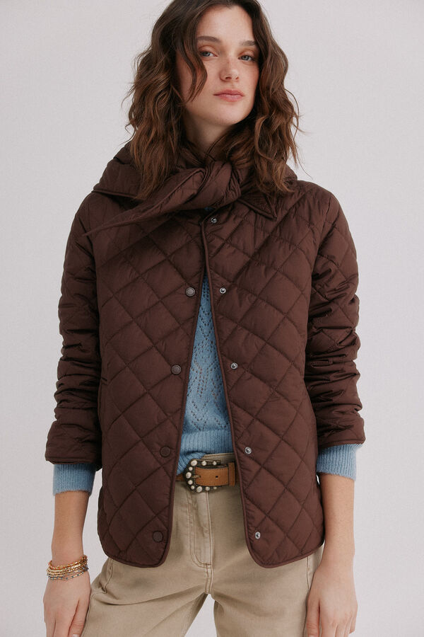 Hoss Intropia Damienne. Abrigo acolchado Marron