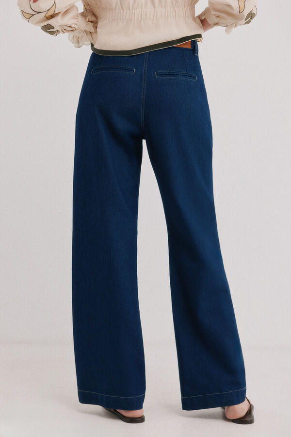 Hoss Intropia Batsy. Denim tencel Azul marino