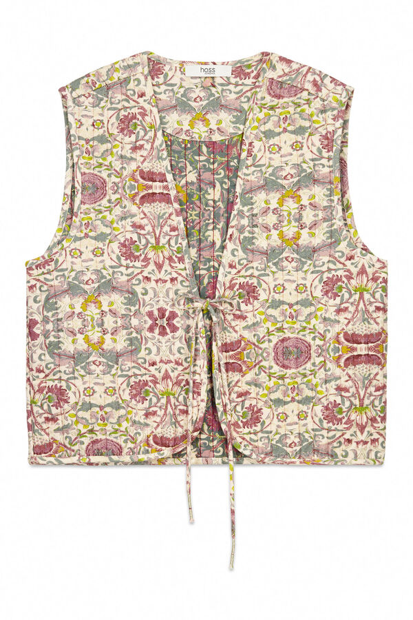 Hoss Intropia Édith. Chaleco estampado Multicolor