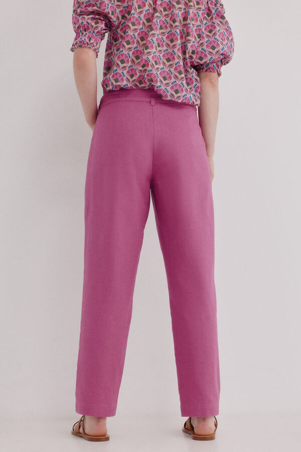 Hoss Intropia Phaedra. Pantal&oacute;n fluido Rosa