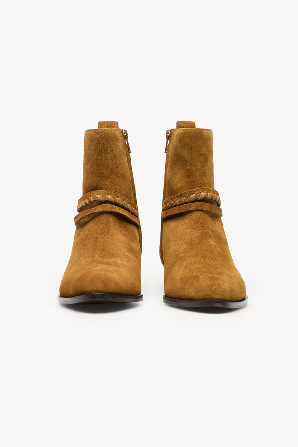 Hoss Intropia Liz. Bot&iacute;n serraje Beige