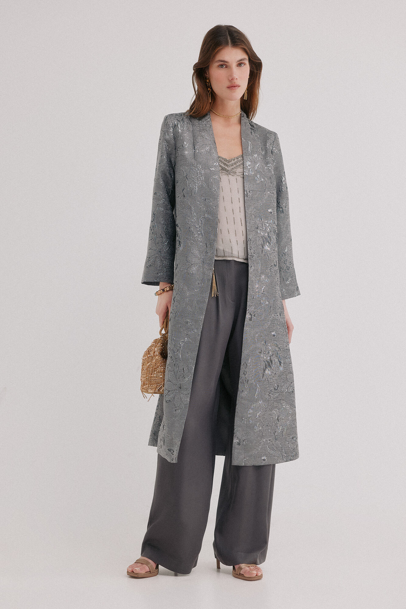 Hoss Intropia Eva. Kimono jacquard