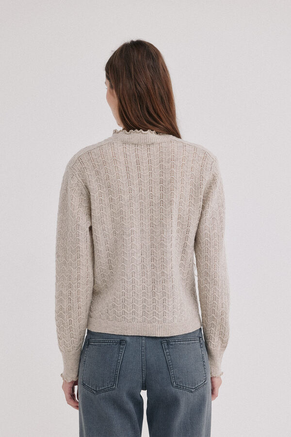 Hoss Intropia Ianthe. Jersey punto Marfil
