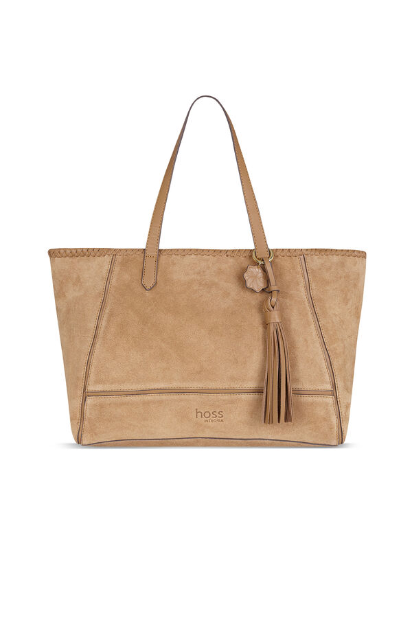Hoss Intropia Natalia. Bolso serraje Camel