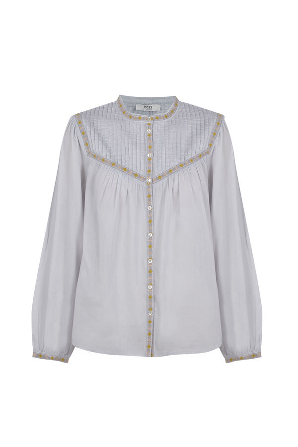 Hoss Intropia Catia. Blusa jaretas Azul