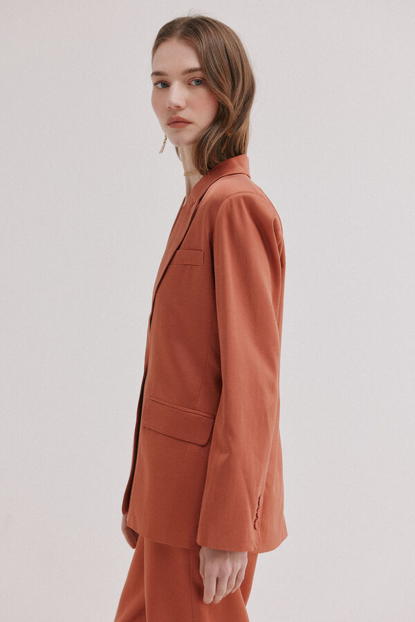 Hoss Intropia Elma.Chaqueta corte cl&aacute;sico Rosa