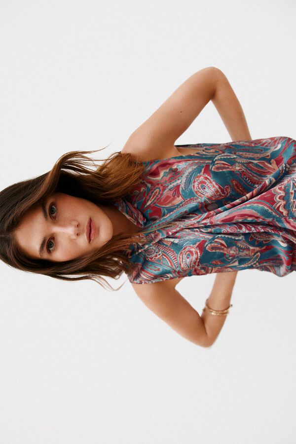 Hoss Intropia Gadea. Top halter estampado Multicolor