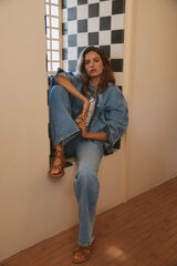 Hoss Intropia Briar. Jeans bordados Azul marino