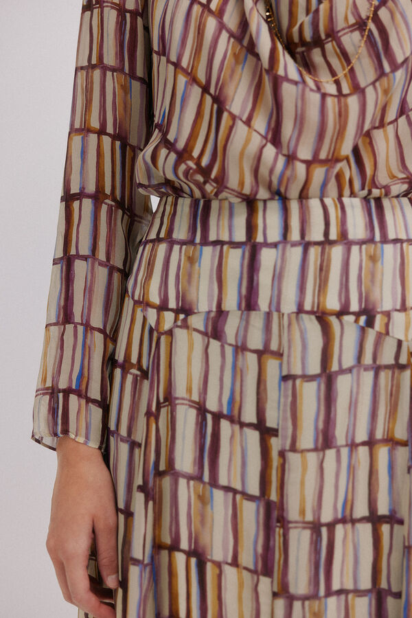 Hoss Intropia Rita. Falda fluida Lila