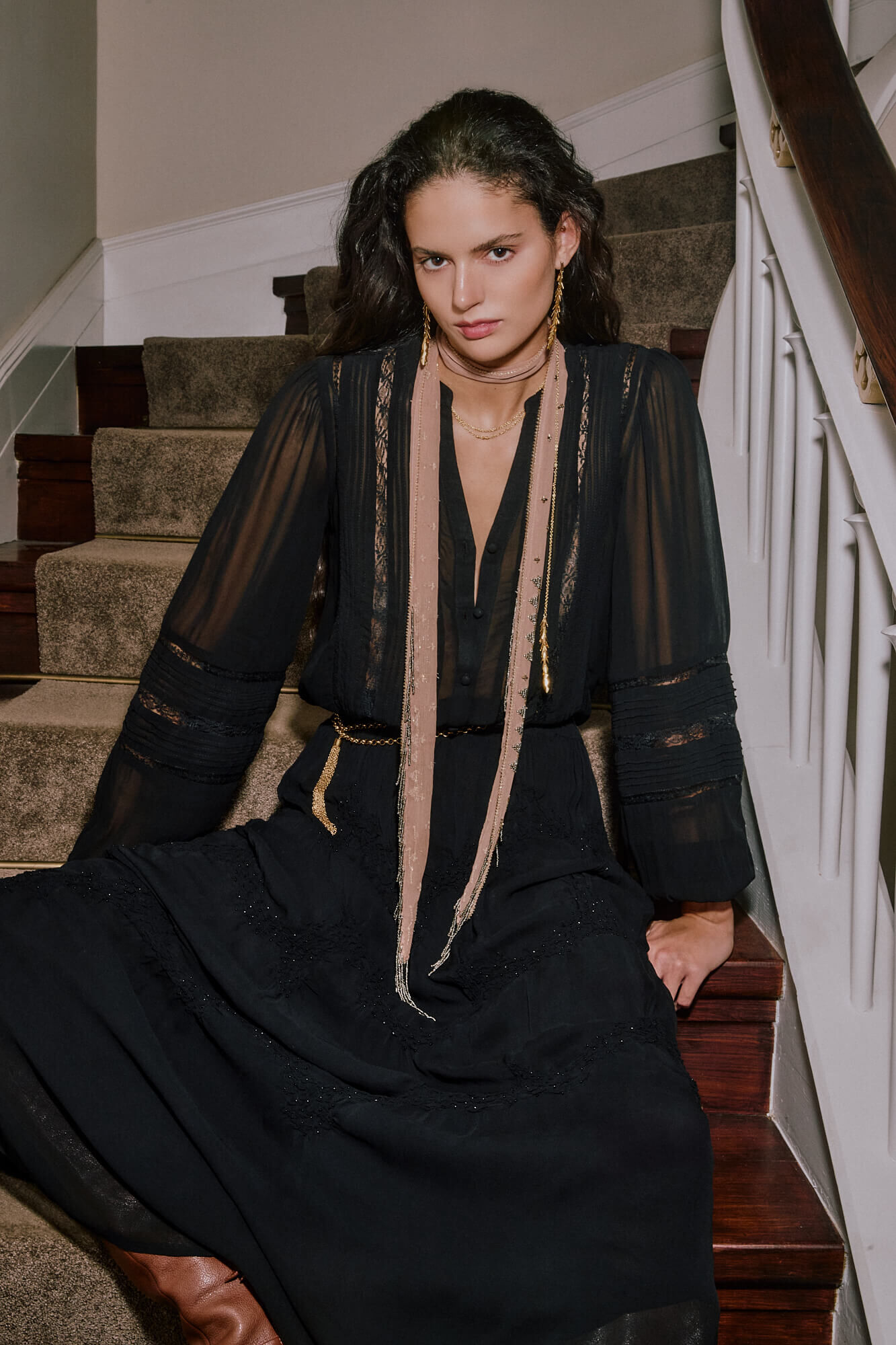 Hoss Intropia Candice. Blusa rom&aacute;ntica