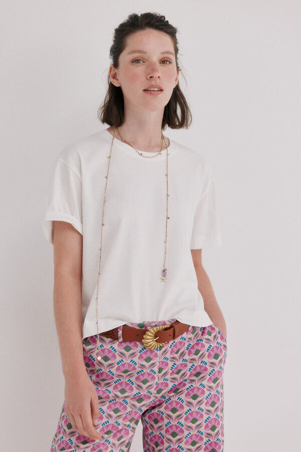 Hoss Intropia Marisse. Camiseta corta Blanco