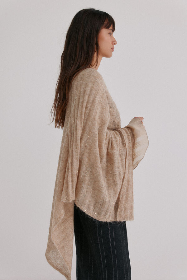 Hoss Intropia N&auml;elle. Capa tricot Beige