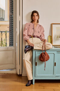 Hoss Intropia Bianca. Vaqueros bordados