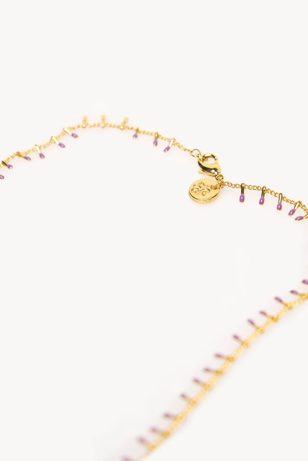 Hoss Intropia Neisa. Collar largo moneditas Dorado