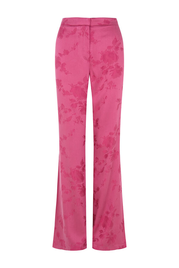 Hoss Intropia Pilar. Pantal&oacute;n jacquard Rosa