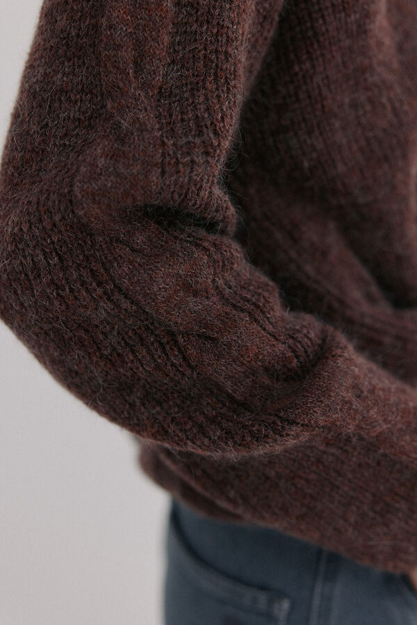 Hoss Intropia Nicoletta. Jersey nudo Marron