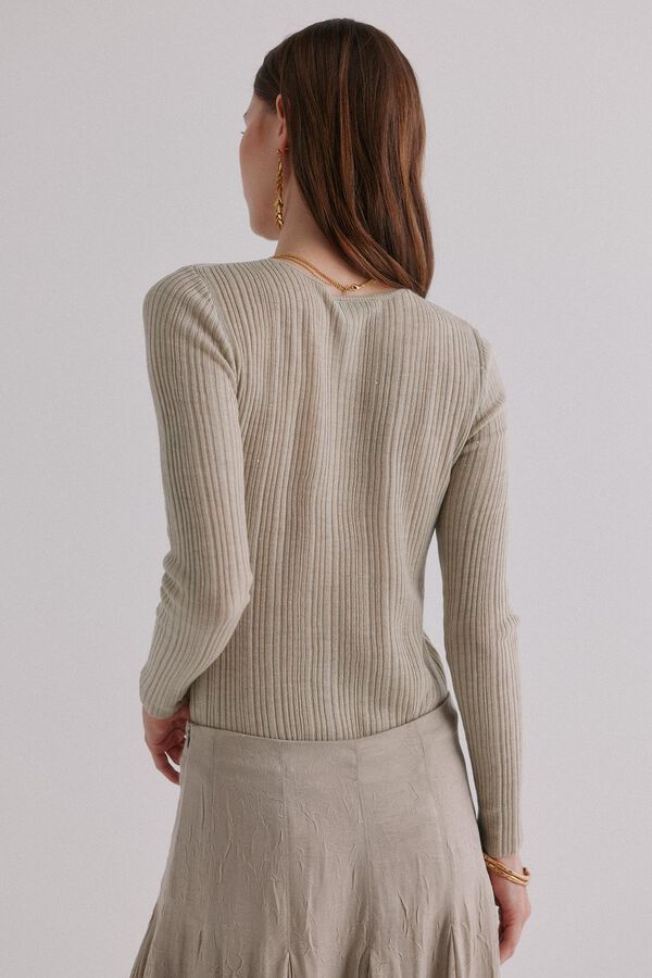 Hoss Intropia Nabila. Top con detalle de nudo Verde