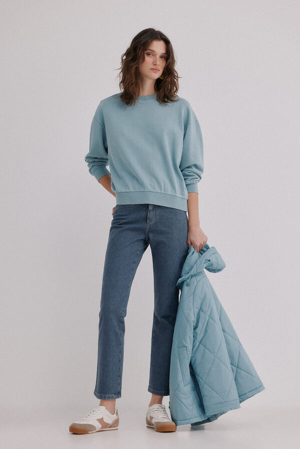 Hoss Intropia Maddie. Sudadera de cuello subido Azul