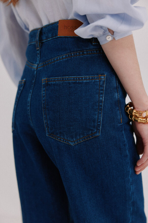 Hoss Intropia Bahiana. Vaqueros wideleg Azul marino
