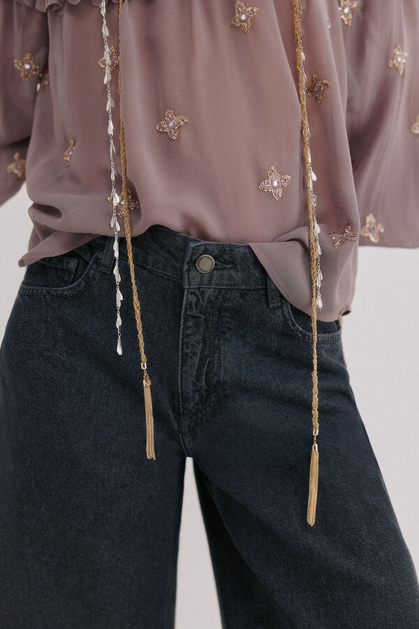 Hoss Intropia Babette. Bermudas denim Gris