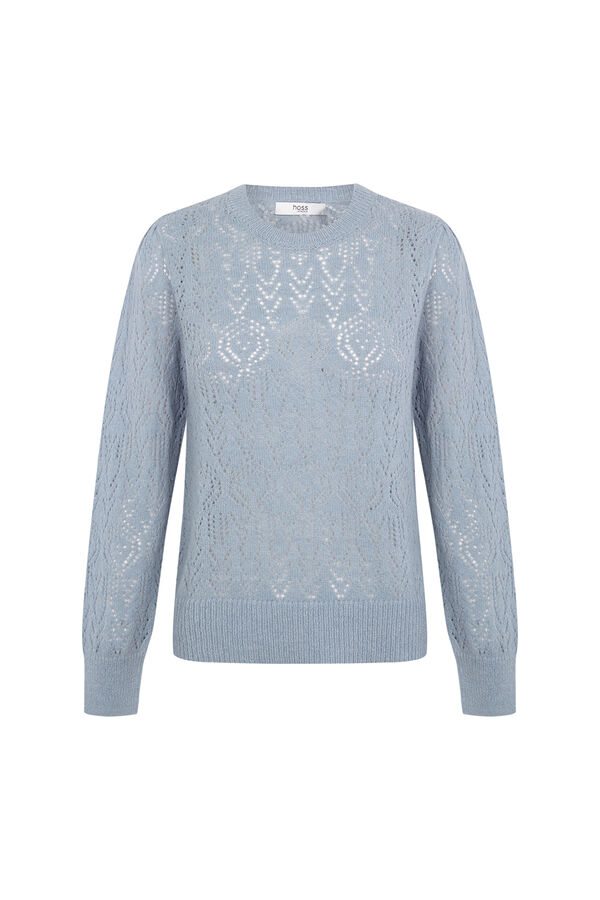 Hoss Intropia Ibbie. Jersey calado Azul