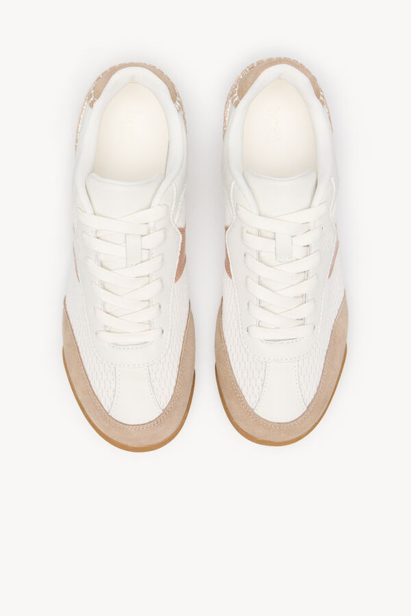 Hoss Intropia Mia. Zapatilla en serraje Rosa