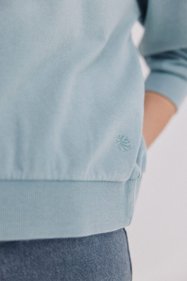 Hoss Intropia Maddie. Sudadera de cuello subido Azul