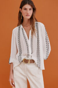 Hoss Intropia Gracia. Blusa bordada