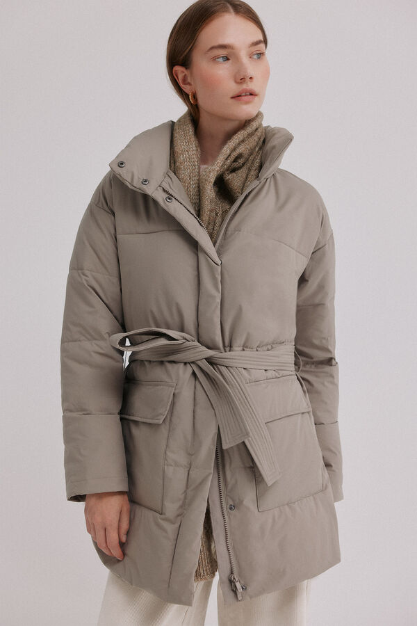 Hoss Intropia Dulia. Deportiva acolchada Kaki