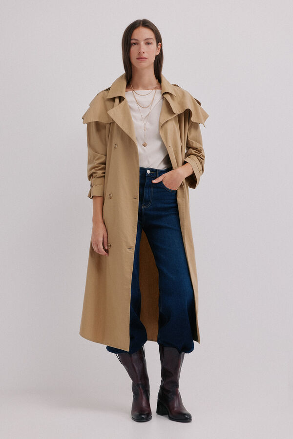 Hoss Intropia Constance. Blusa drapeada Marfil