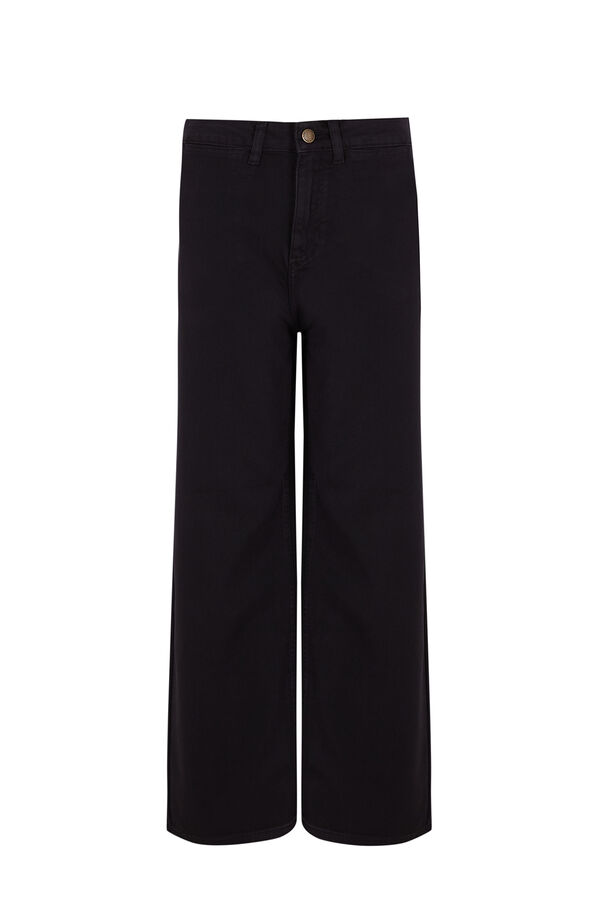 Hoss Intropia Piera. Pantal&oacute;n jacquard Gris oscuro