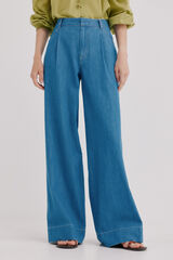Hoss Intropia Bibiana. Jeans pernera ancha Azul marino