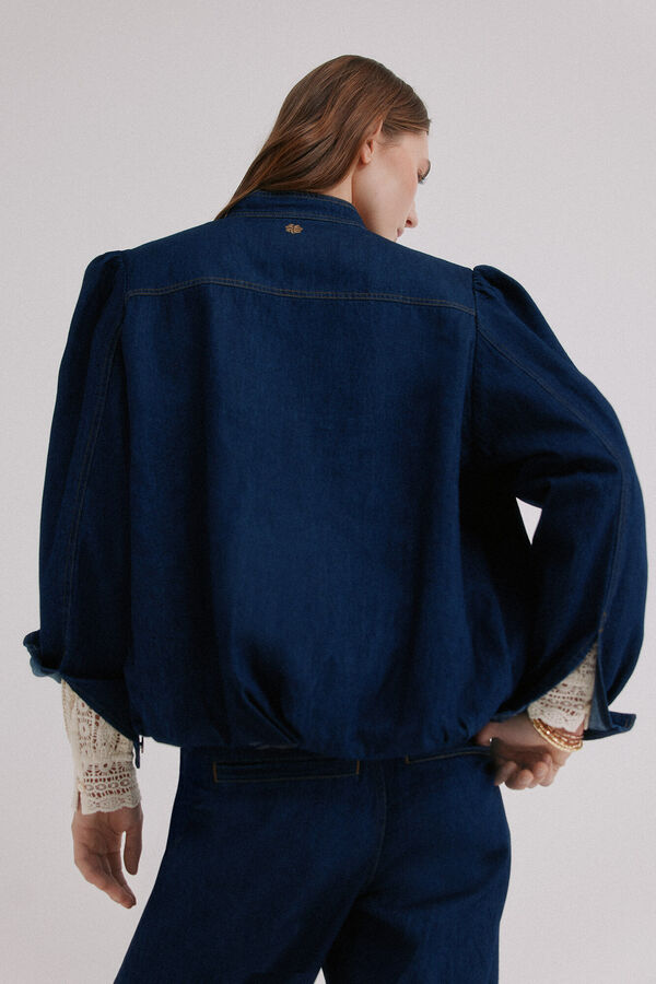 Hoss Intropia Estrella. Chaqueta corta Azul marino