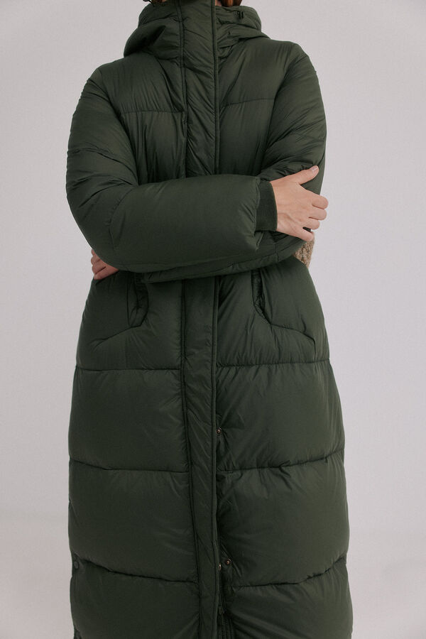 Hoss Intropia Diletta. Deportiva acolchada Kaki