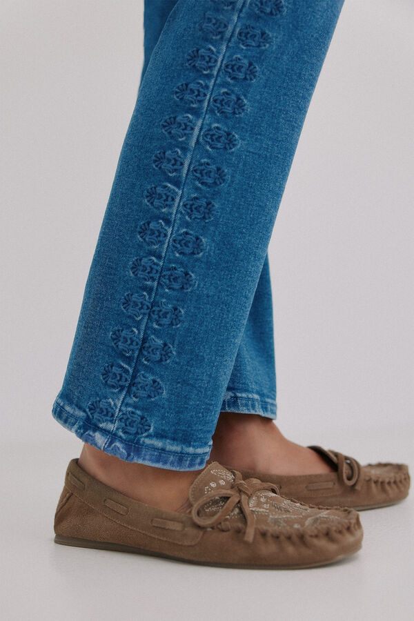 Hoss Intropia Bernadette. Vaqueros bootcut Azul