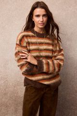Slowlove Jersey punto cepillado Camel